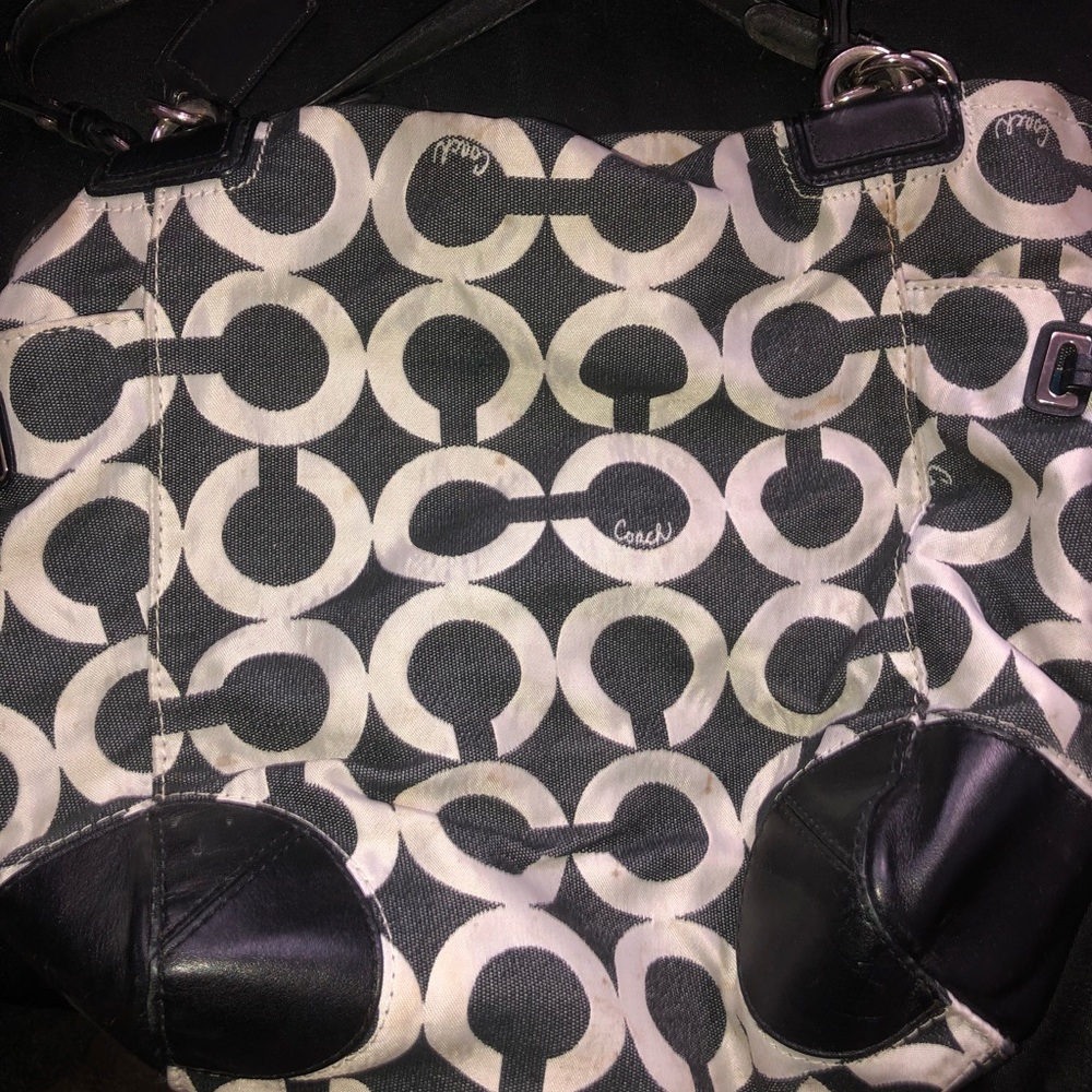 Boho coach purse
